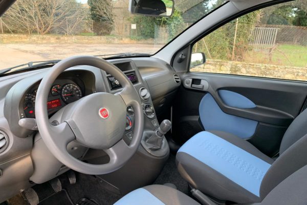 fiat panda dettagli interni